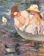 Mary Cassatt Summertime Sweden oil painting artist